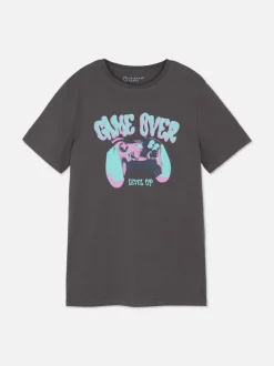 Kurzärmeliges T-Shirt mit Grafik