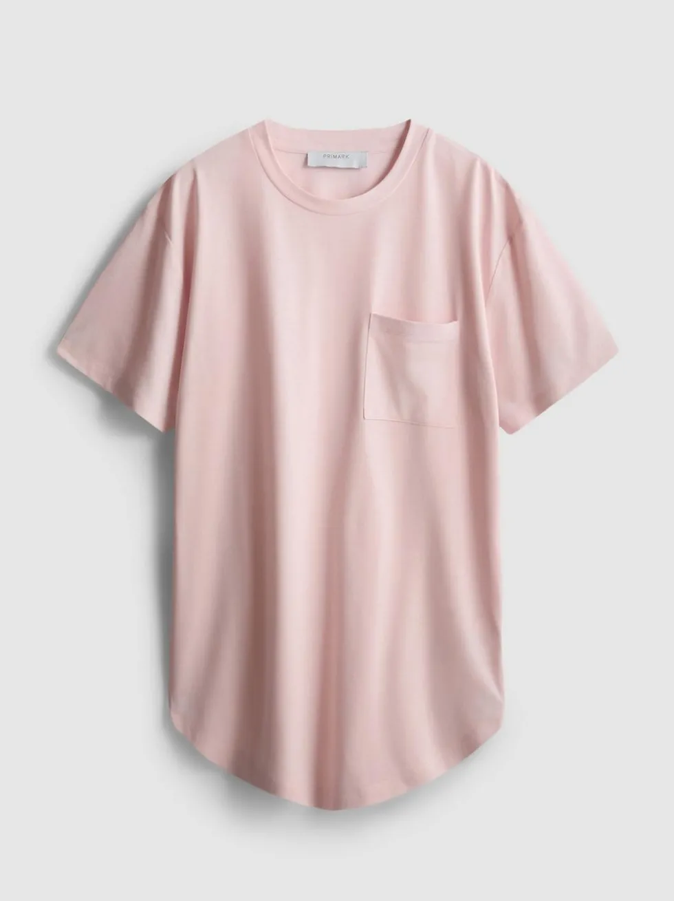 Langes T-Shirt mit Rundhalsausschnitt