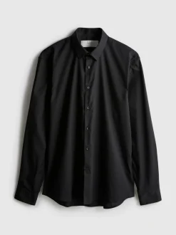 Langärmeliges, elegantes Regular-Fit-Hemd