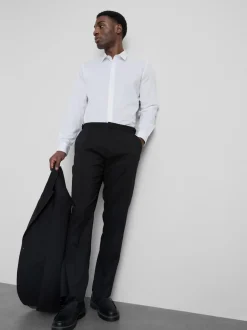 Langärmeliges, elegantes Regular-Fit-Hemd