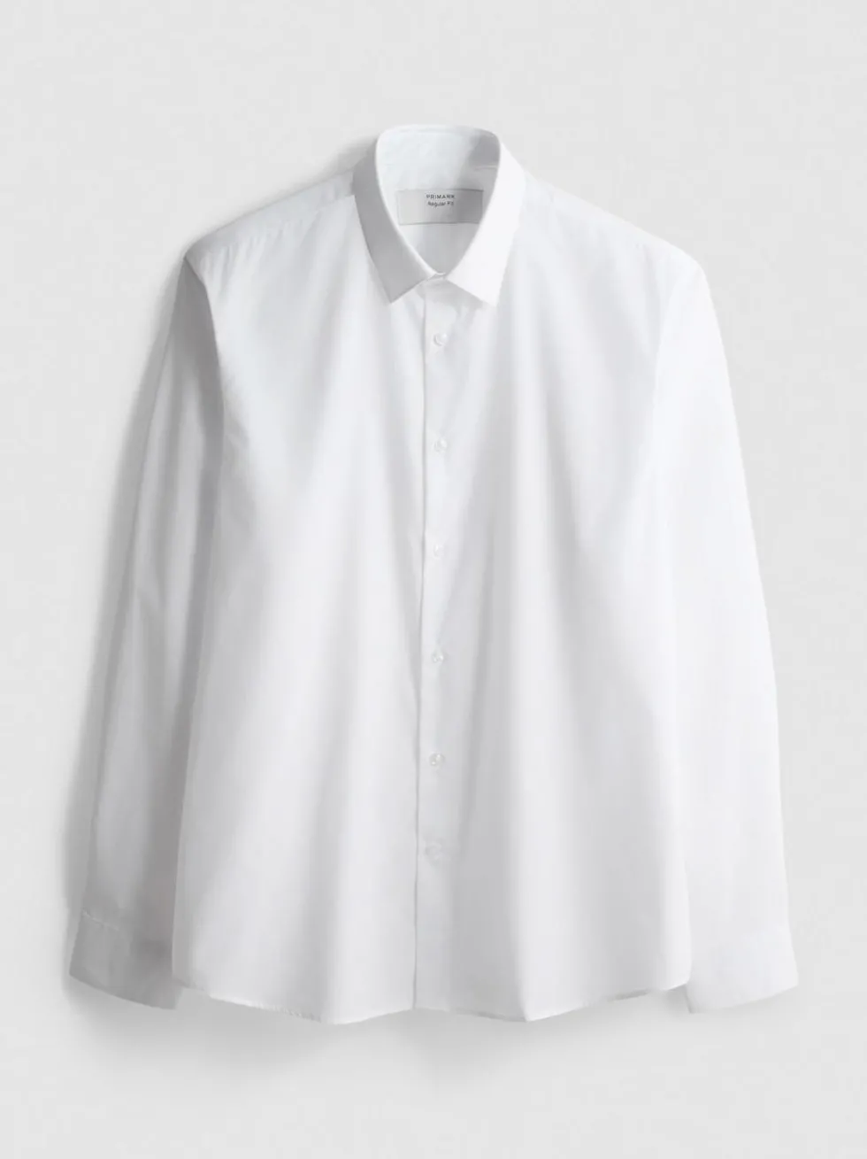 Langärmeliges, elegantes Regular-Fit-Hemd