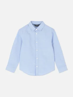 Langärmeliges Oxfordhemd (kleine Jungen)