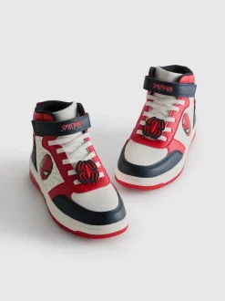 Leuchtende „MARVEL Spider-Man“ High-Top-Sneaker