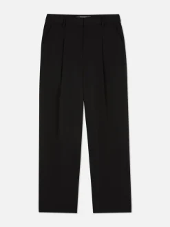 „Lila“ Hose mit geradem Bein