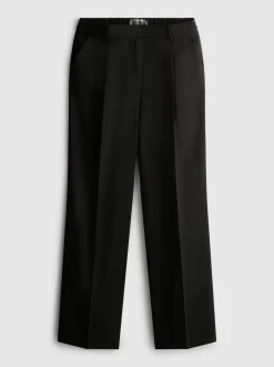 „Lila“ Hose mit geradem Bein