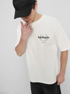 „Los Angeles“ T-Shirt mit Grafik