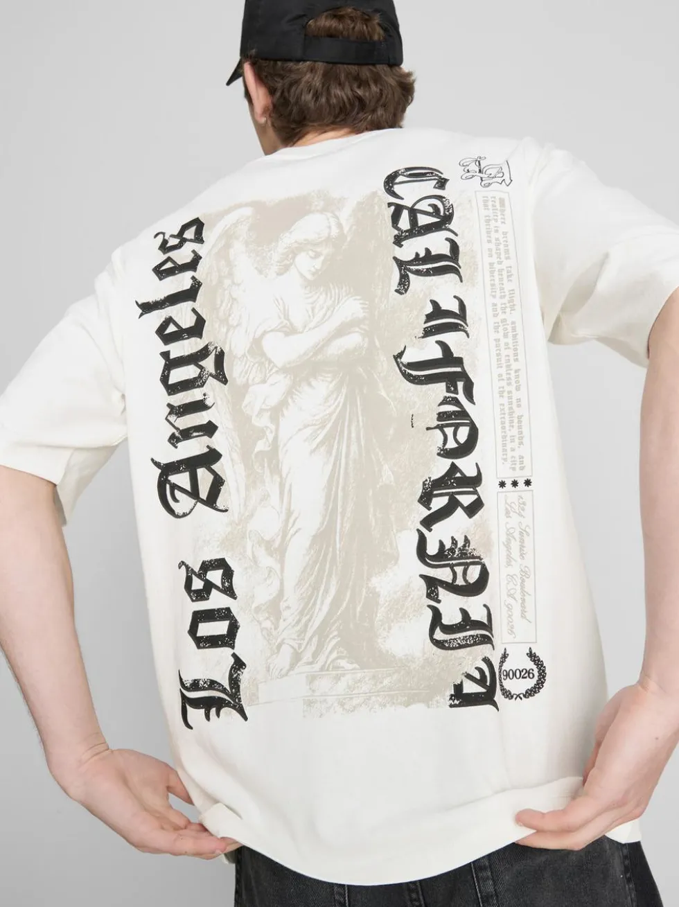 „Los Angeles“ T-Shirt mit Grafik