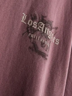 „Los Angeles“ T-Shirt mit Grafik
