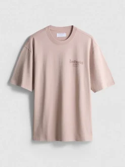 „Los Angeles“ T-Shirt mit Slogan