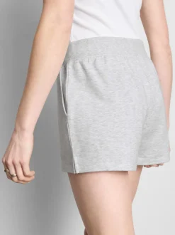 Lounge-Shorts aus Baumwolle mit Schlitz