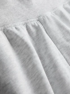 Lounge-Shorts aus Baumwolle mit Schlitz