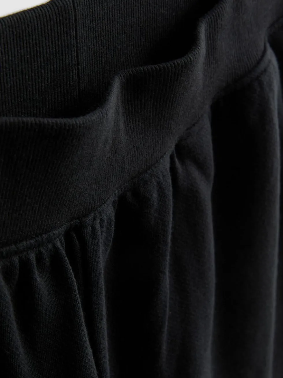 Lounge-Shorts aus Baumwolle mit Schlitz