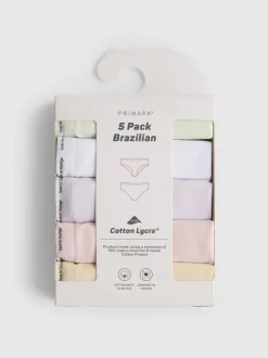 „Love To Lounge“ Brazil-Slips, 5er-Pack
