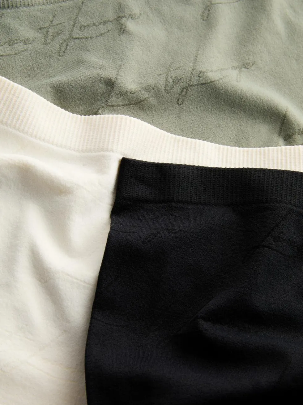 „Love to Lounge“ Pantys, 3er-Pack