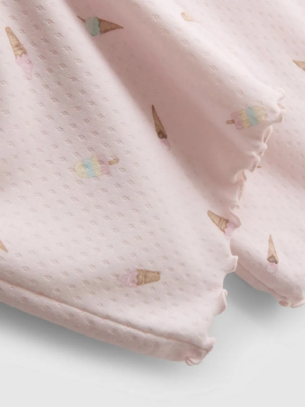 „Love To Lounge“ Schlafanzughose mit Eiscreme-Print