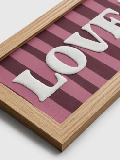„Love You Bye“ Wandschmuck
