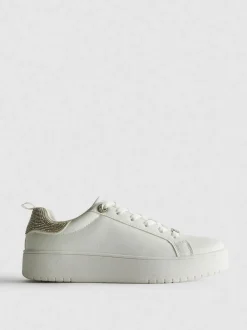 Low-Top-Sneaker mit Strasssteinen