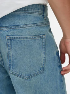 Lässige Jeans mit hohem Bund
