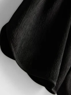 Lässige Satin-Laufshorts
