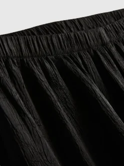 Lässige Satin-Laufshorts