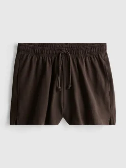 Lässige Shorts aus Baumwolle mit Kordelzug