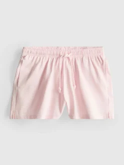 Lässige Shorts aus Baumwolle mit Kordelzug