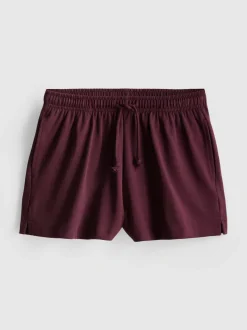 Lässige Shorts aus Baumwolle mit Kordelzug