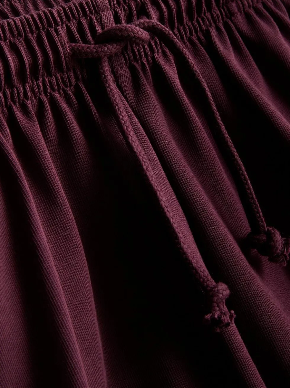 Lässige Shorts aus Baumwolle mit Kordelzug
