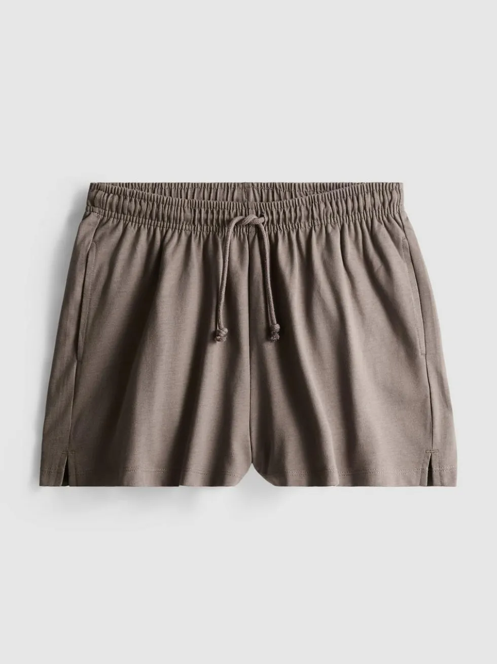 Lässige Shorts aus Baumwolle mit Kordelzug