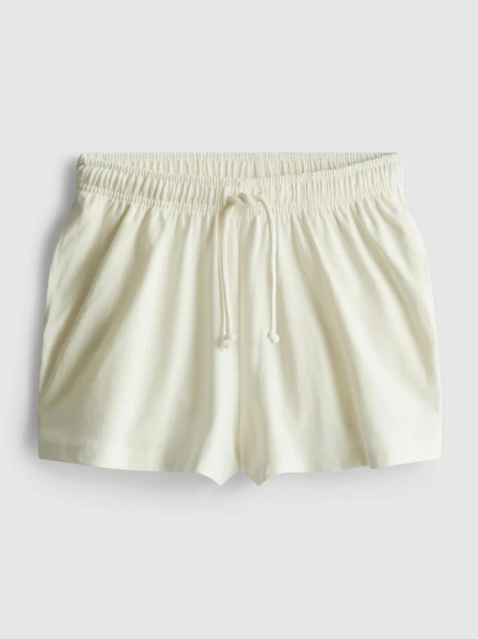 Lässige Shorts aus Baumwolle mit Kordelzug
