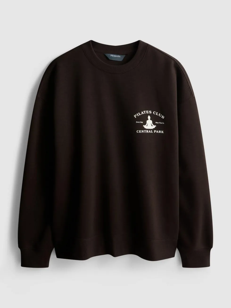 Lässiges Sweatshirt aus Baumwollmischung mit Print