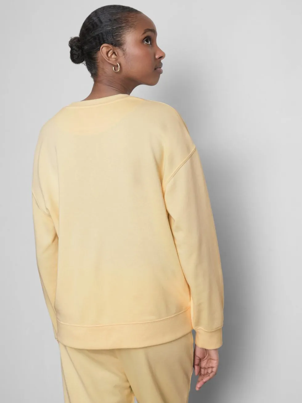 Lässiges Sweatshirt aus Baumwollmischung mit Print