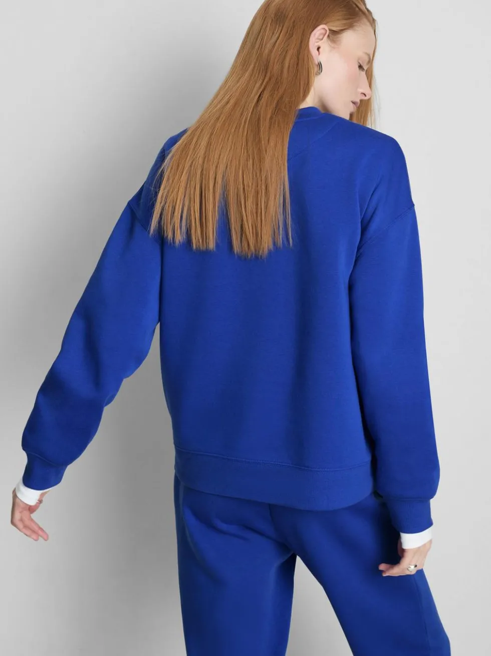 Lässiges Sweatshirt aus Baumwollmischung mit Print