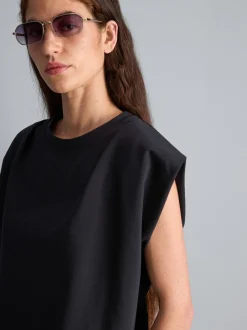 Lässiges Sweatshirt-Tanktop