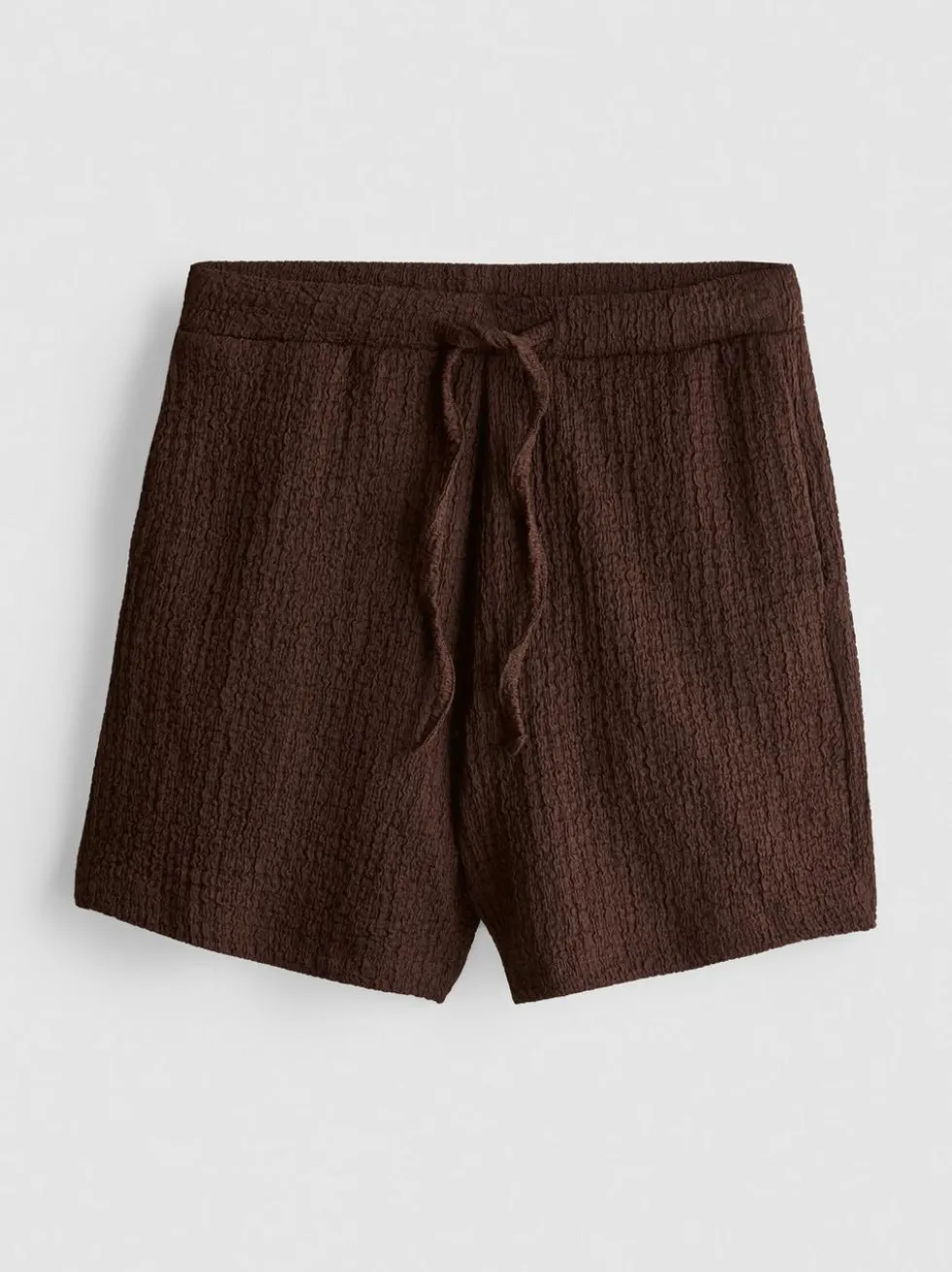 Lässige strukturierte Shorts