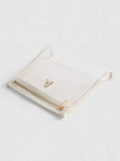 Make-up-Tasche mit Initiale