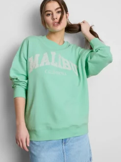 „Malibu“ Oversized-Sweatshirt mit hohem Baumwollanteil