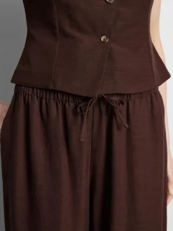 Marlene-Hose aus Baumwollmischung