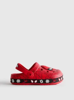 „Marvel Spider-Man“ Clogs mit leuchtender Sohle