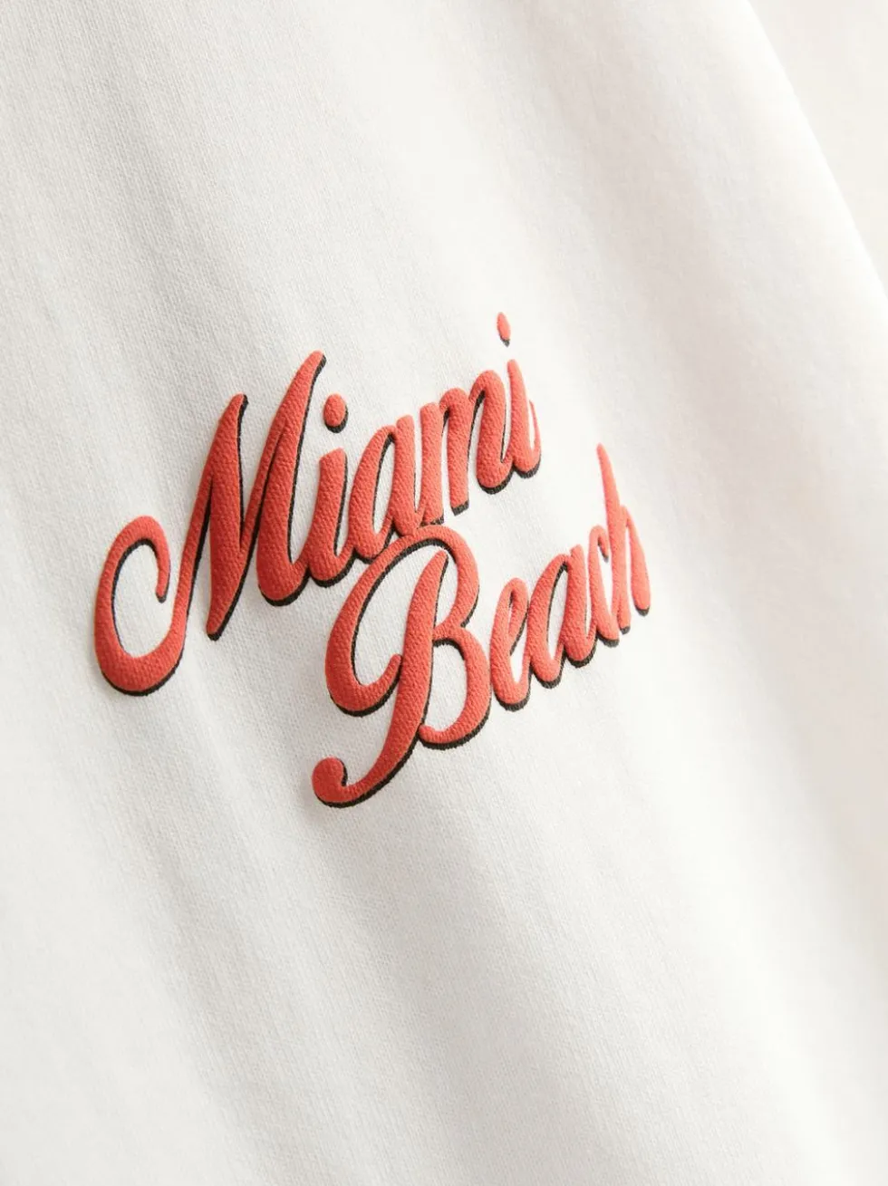 „Miami Beach“ T-Shirt mit Grafik
