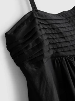 Midikleid mit Zipfelsaum
