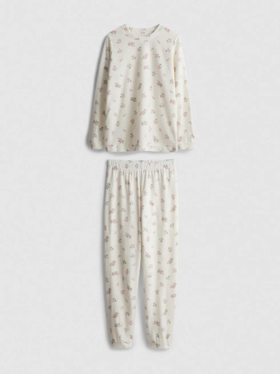 Mikrofleece-Schlafanzug mit Sweatshirt