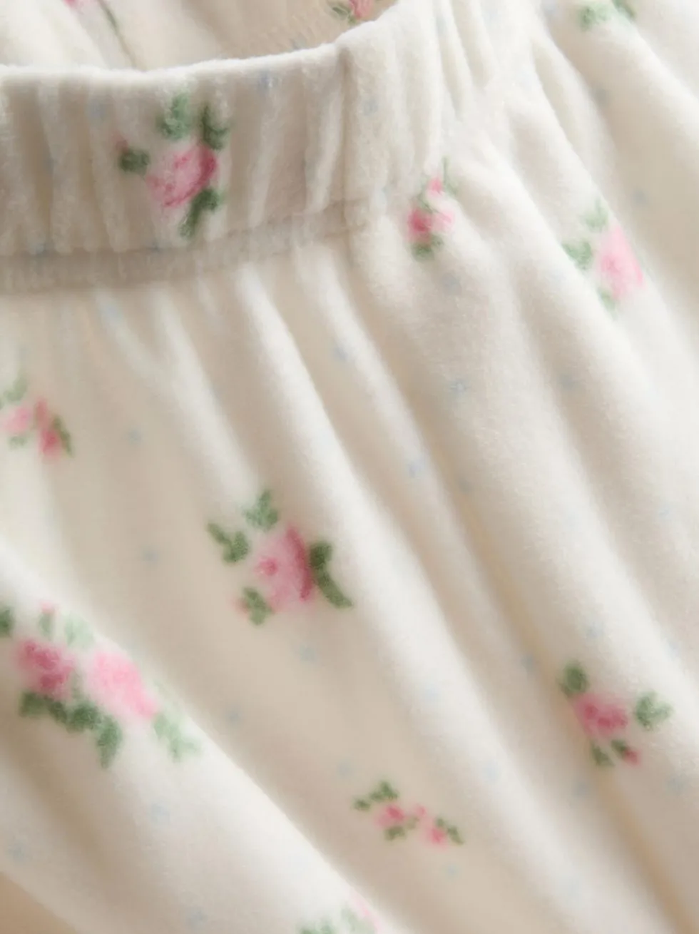 Mikrofleece-Schlafanzug mit Sweatshirt