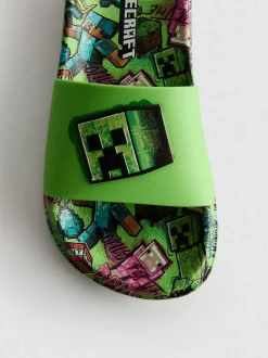 „Minecraft“ Badesandalen