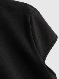 Minikleid mit Stehkragen