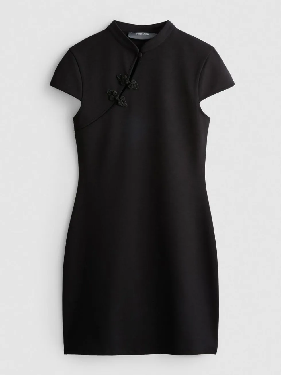Minikleid mit Stehkragen