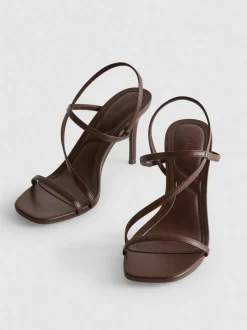 Minimalistische Sandalen mit Absatz