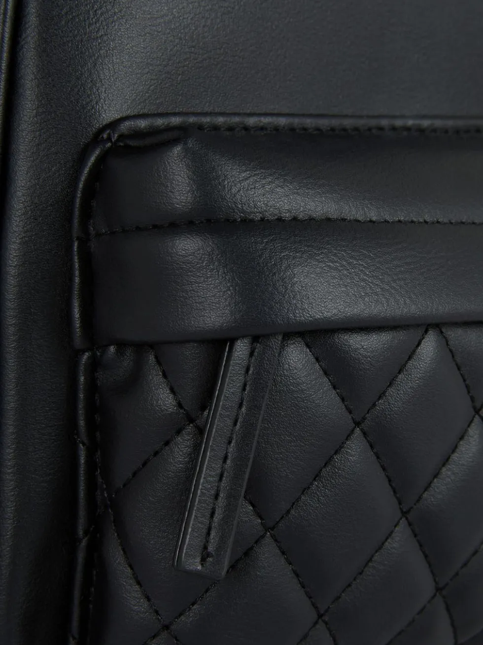 Mini-Rucksack mit Rautensteppung
