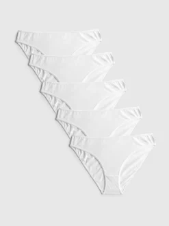 Minislips aus reiner Baumwolle, 5er-Pack