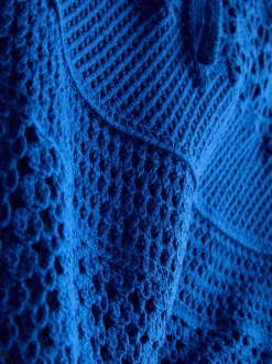 Mini-Strandrock in Häkeloptik